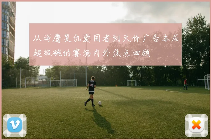 从海鹰复仇爱国者到天价广告本届超级碗的赛场内外焦点回顾