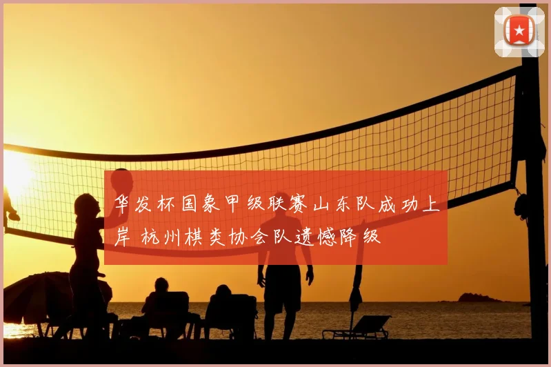 华发杯国象甲级联赛山东队成功上岸 杭州棋类协会队遗憾降级